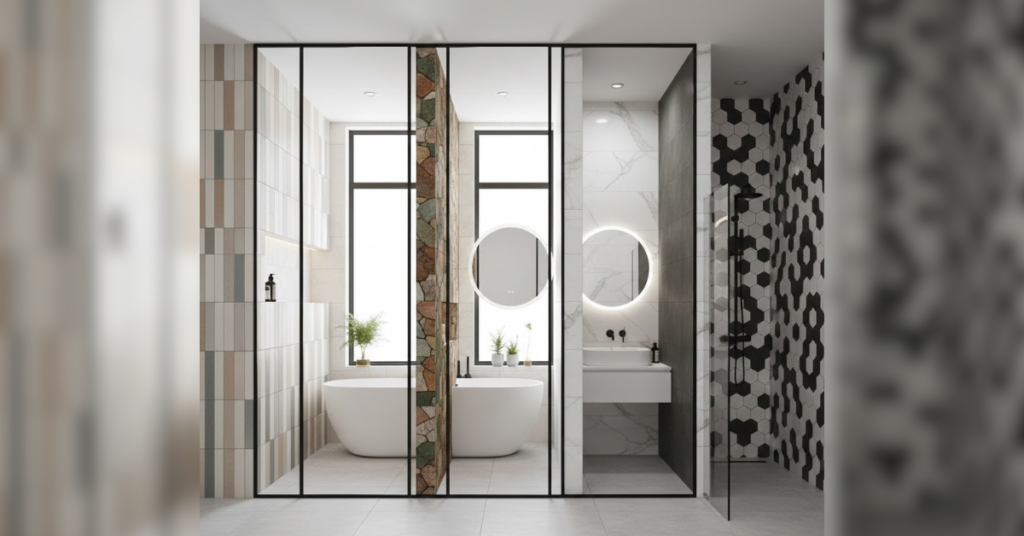 What Color Schemes Are Best for Modern Bathroom Tiles?